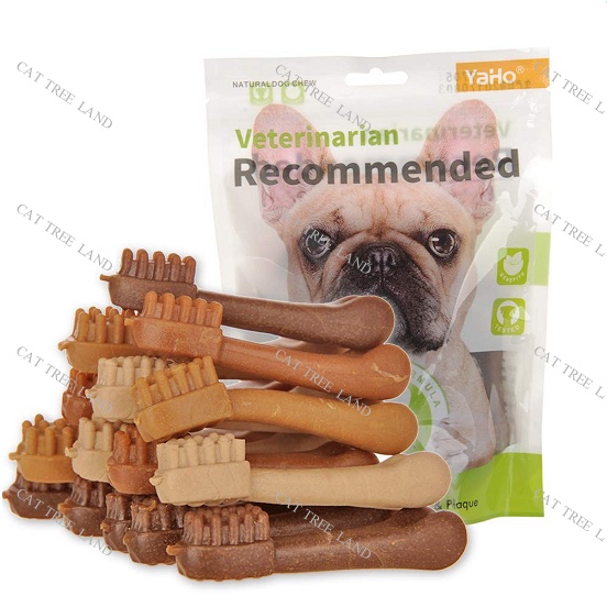 XƯƠNG GẶM CHO CHÓ YAHO GÓI 240G HÌNH BÀN CHẢI, MIX NHIỀU VỊ, SẠCH RĂNG, NHIỀU CANXI - THỨC ĂN CHÓ, SNACK THƯỞNG