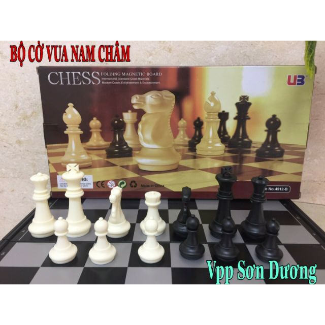 BỘ CỜ VUA NAM CHÂM THÔNG MINH 4912B