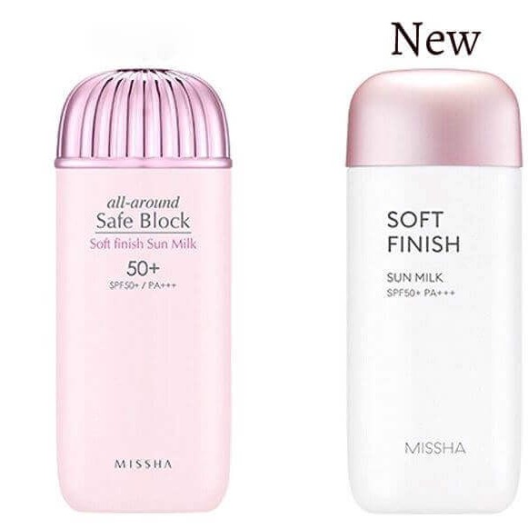 Kem chống nắng Missha All Around Safe Block Soft Finish Sun Milk  SPF50+/PA+++ | Shopee Việt Nam