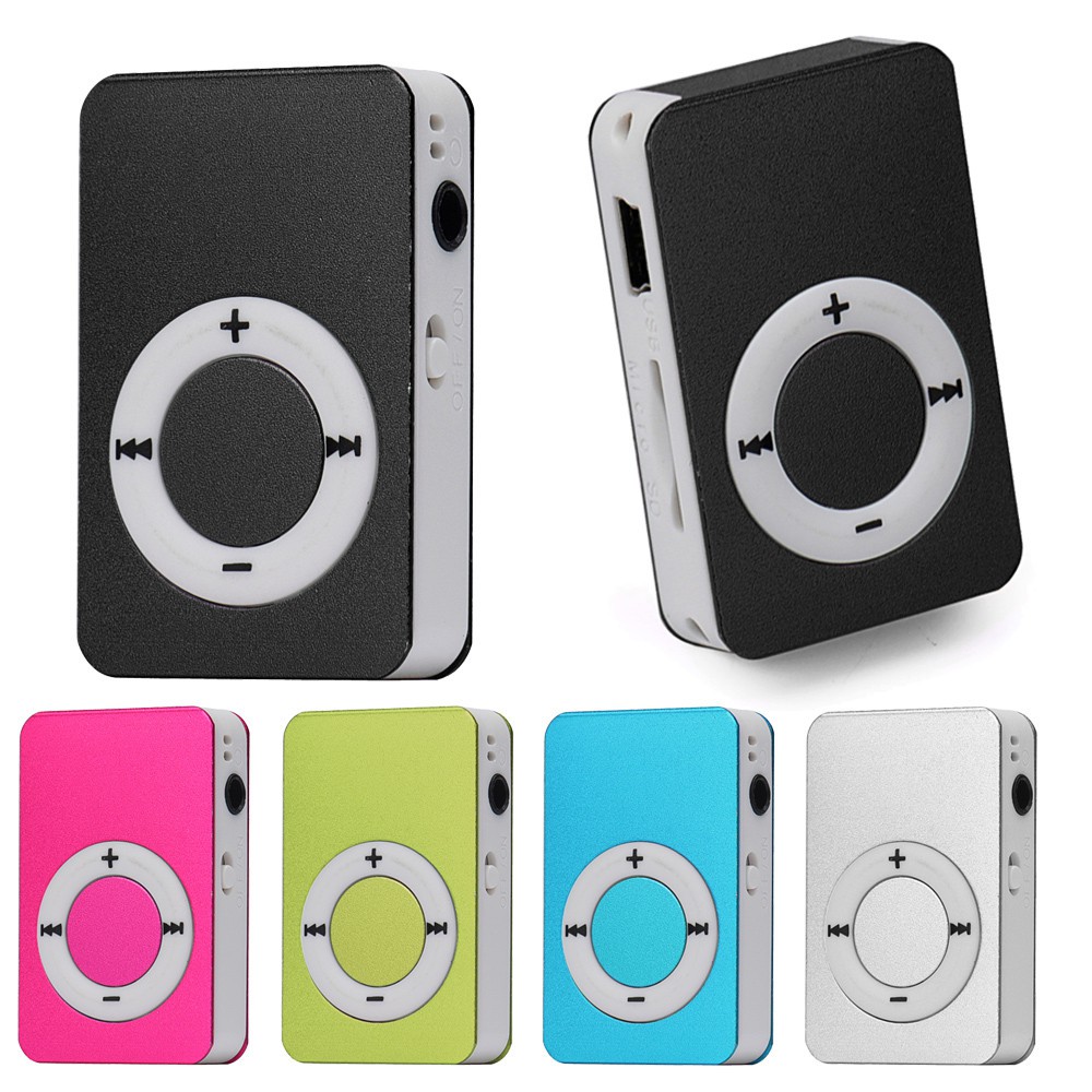 Máy Nghe Nhạc mp3 Mini Hỗ Trợ Thẻ TF Màn Hình LCD