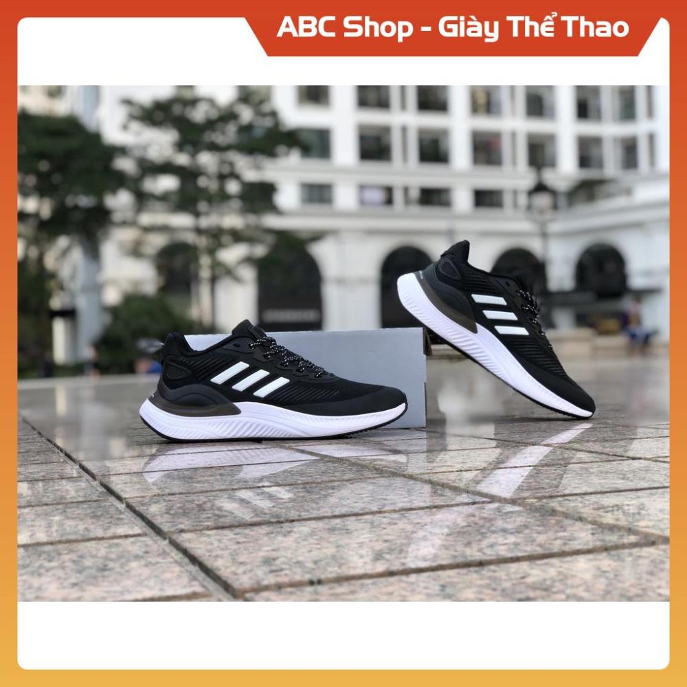 Giày Thể Thao Nam Adida.s Aphamagma Đen Trắng, Giầy Sneaker Aphabounce 2022  full bill box