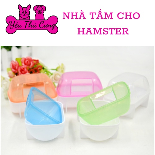 NHÀ TẮM CHO HAMSTER- YÊU THÚ CƯNG