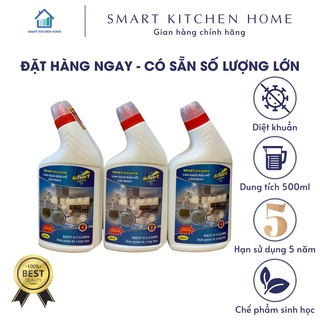 SMART CLEANER CHAI 500ML (làm sạch dầu mỡ nhà bếp, vỉ hút mùi) - Smart Kitchen Home