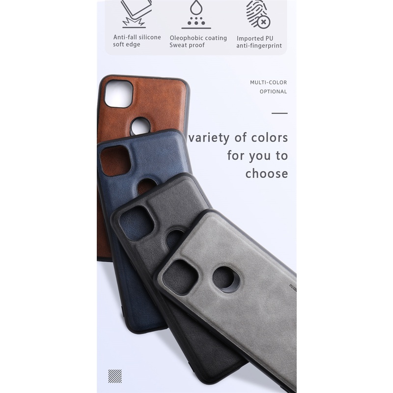 Ốp Điện Thoại Da Sang Trọng Cho Google Pixel 4A 5 5A 6 6 Pro