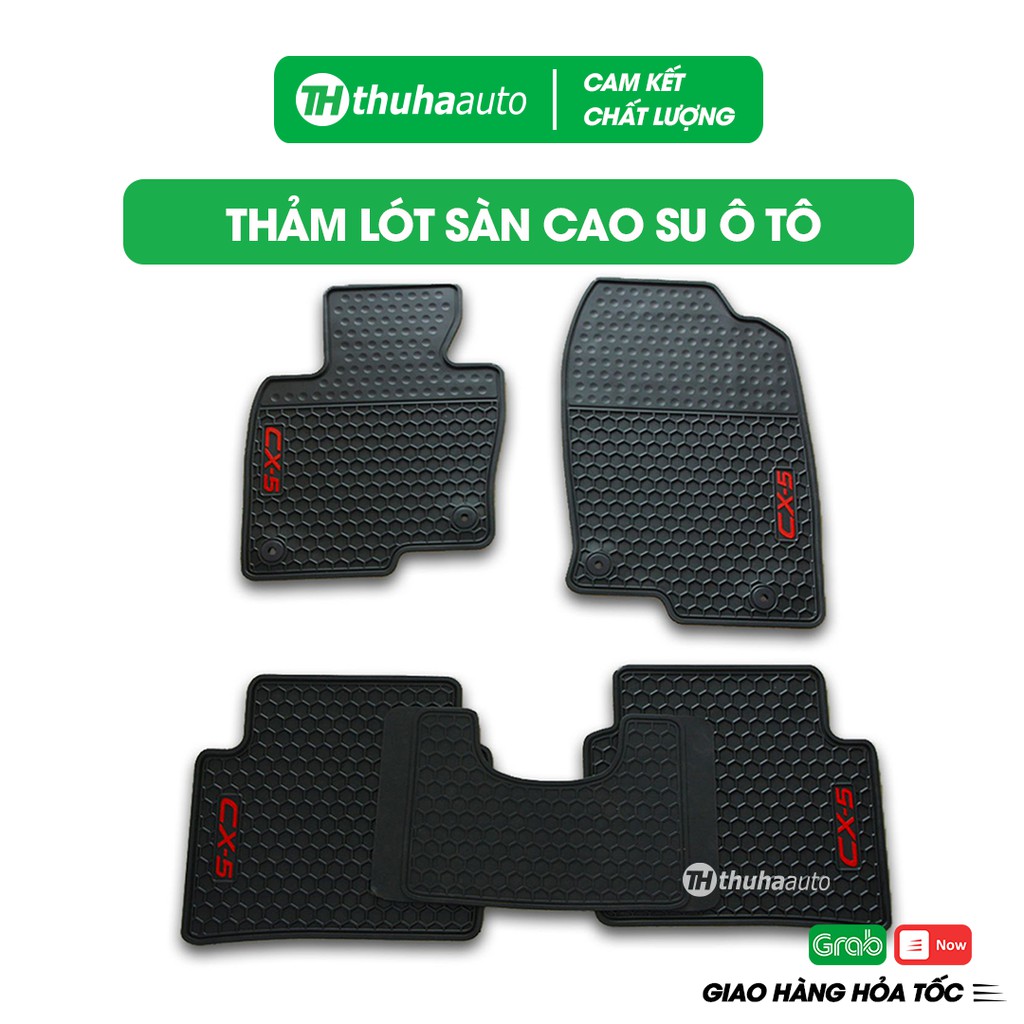 Thảm lót sàn cao su đúc nguyên khối theo xe CX5-mazda.