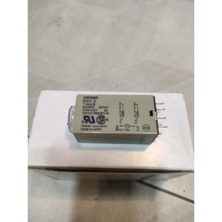 Timer Ralay thời gian công tắc đồng hồ Omron H3Y-2 8P 10S 220V 5A