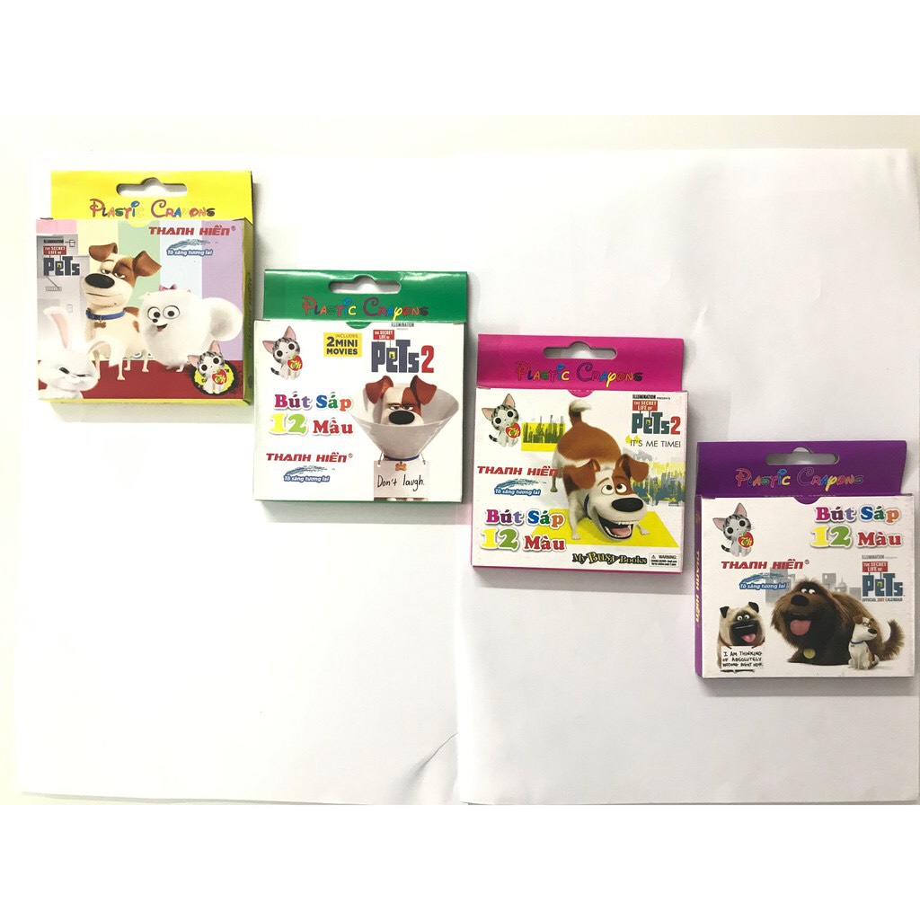 BÚT SÁP 12 MÀU THANH HIỀN