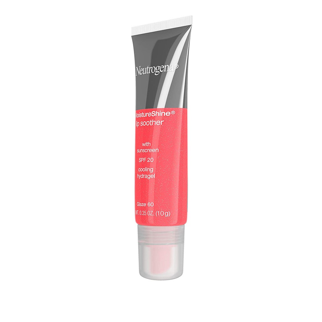 Son bóng chống nắng Neutrogena MoistureShine Lip Soother Gloss with SPF 20 Sun Protection 10g (Mỹ)