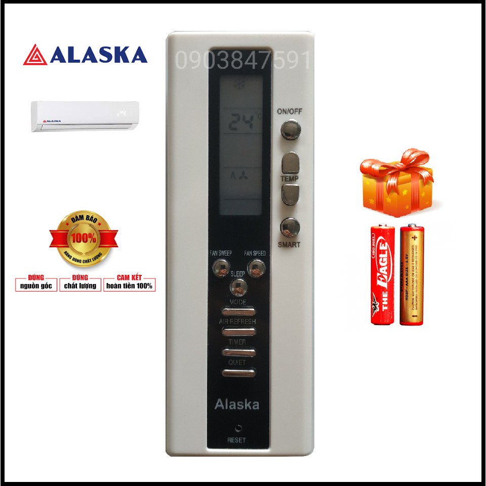 Điều khiển máy lạnh Alaska ( M-1 )