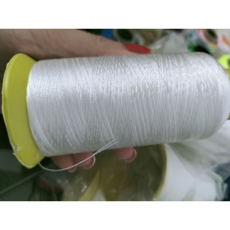 Cuộn chỉ dù ni lông làm dây xâu hạt châu, hạt ngọc, xâu chuỗi làm vòng handmade