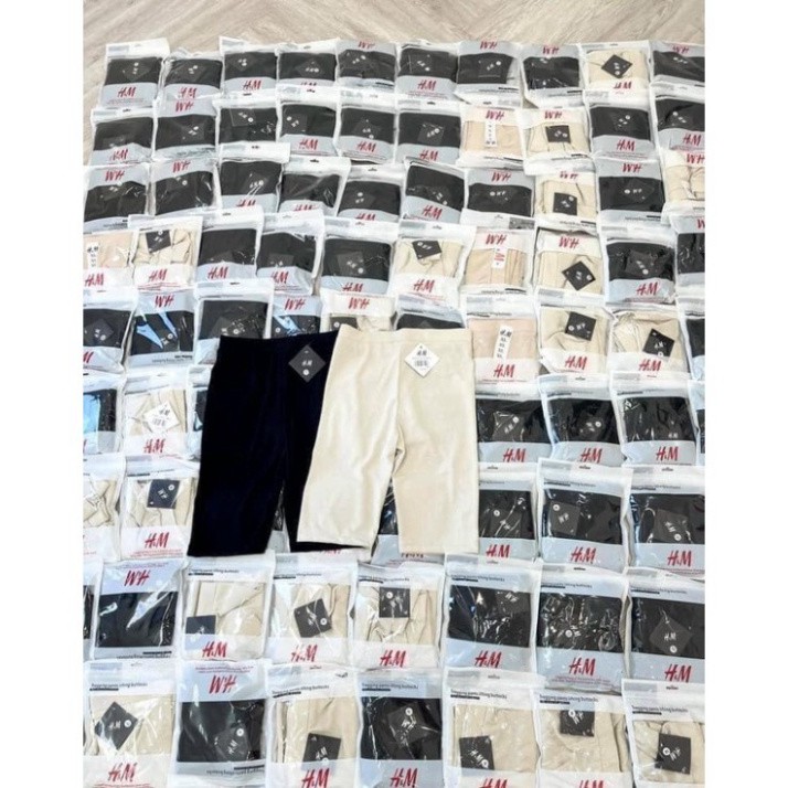 Quần Legging lửng _Ngố Đùi HM chất len tăm dày dặn, co giãn đàn hồi cực tốt (chuyên sỉ)