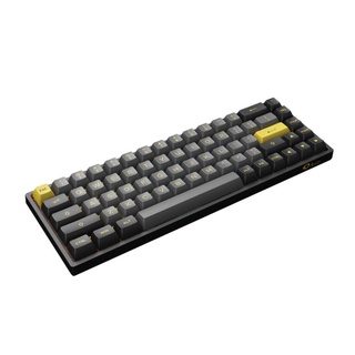 Bàn phím AKKO 3068B Plus Black Gold (Bluetooth 5.0/Wireless 2.4Ghz/Hotswap / Foam/AKKO CS Jelly)