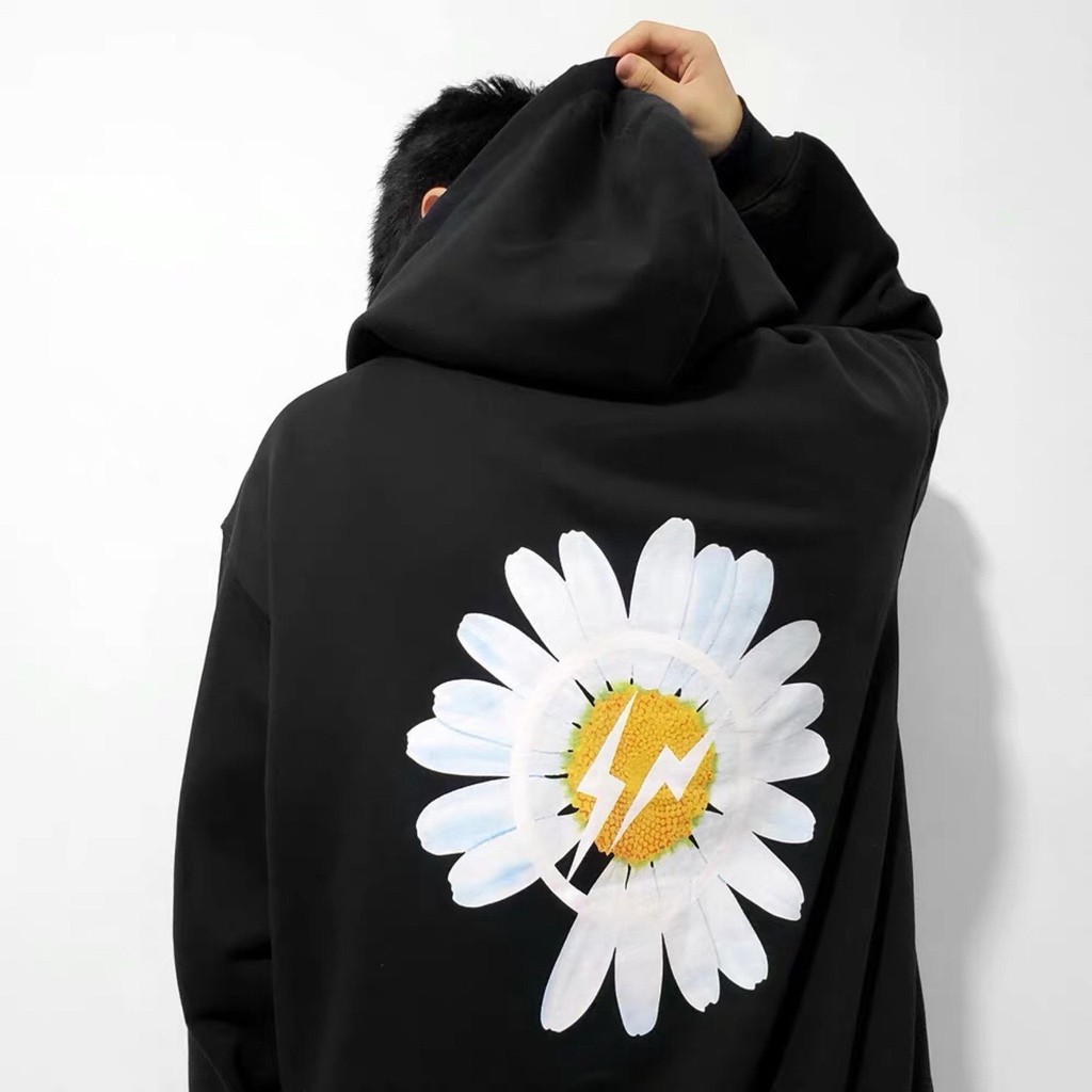 Áo Hoodie Nam Nữ Nỉ Bông Hoa Cúc Daisy Unisex