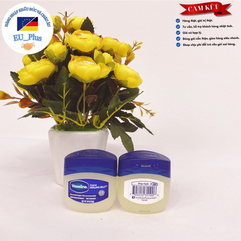 Sáp dưỡng ẩm đa năng VASELINE Original Mỹ Big size - 368g