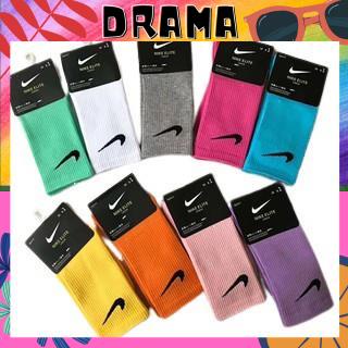 Tất cao cổ, Tất nam nữ vintage thể thao [Hộp 5 đôi Naiki màu] Hàng xuất dư, hộp quà tặng PHỤ KIỆN DRAMA MS002