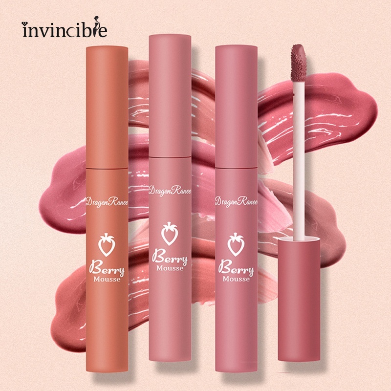 [Hàng mới về] Son kem lì chống nước trang điểm dưỡng ẩm không dính cốc