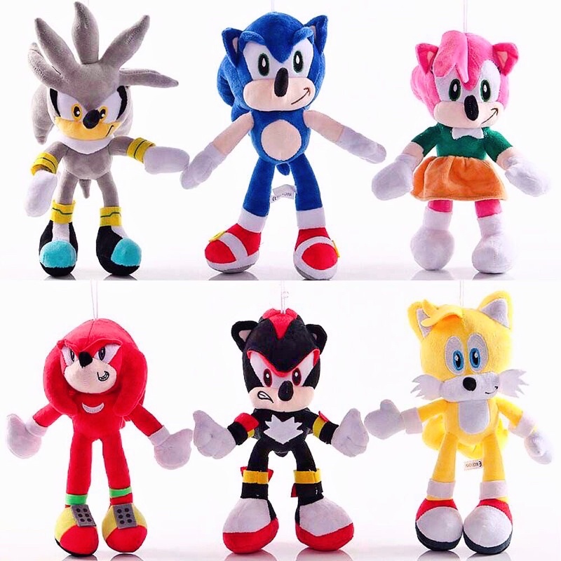 Quà Tặng GẤU BÔNG SONIC 30cm Đáng Yêu Cho Bé - Lông Mịn Cao Cấp