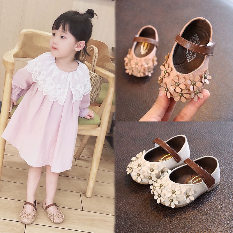 Giày Búp Bê Đế Mềm Thời Trang Mùa Thu Cho Bé Gái 1-2 - 3 Tuổi