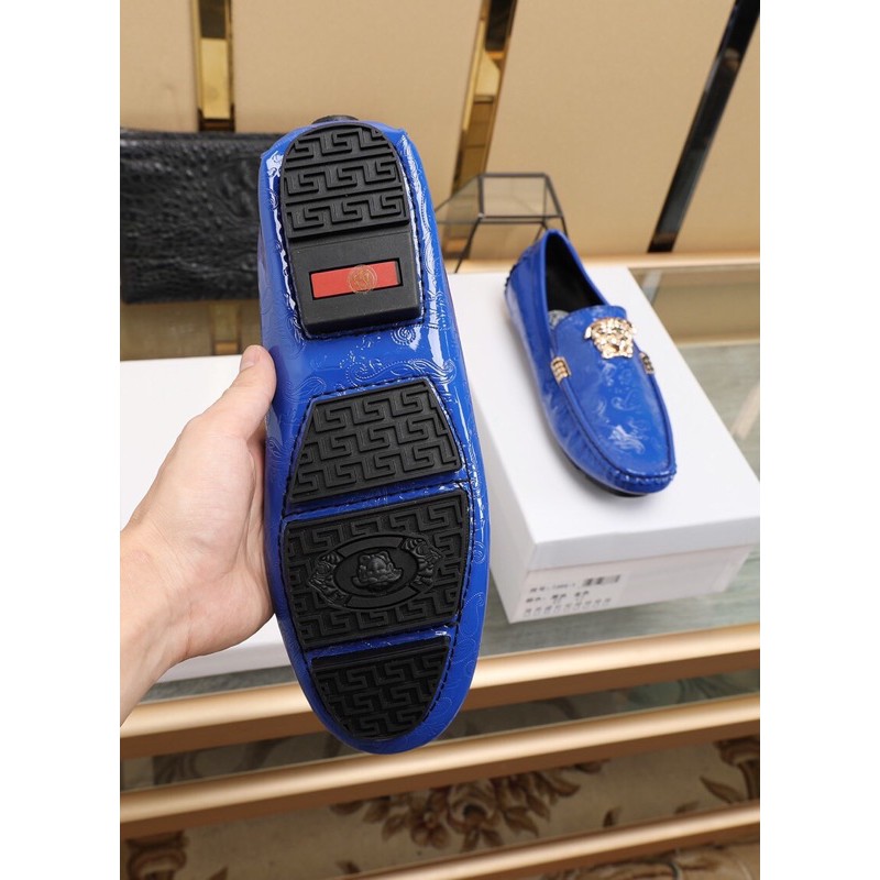 giày lười nam đế cao sáng bóng da thật versace | BigBuy360 - bigbuy360.vn