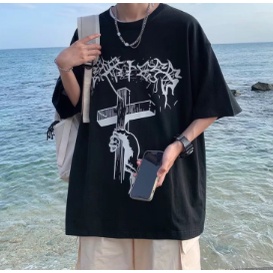 Áo Thun Nam Tay Ngắn In Chữ Thời Trang