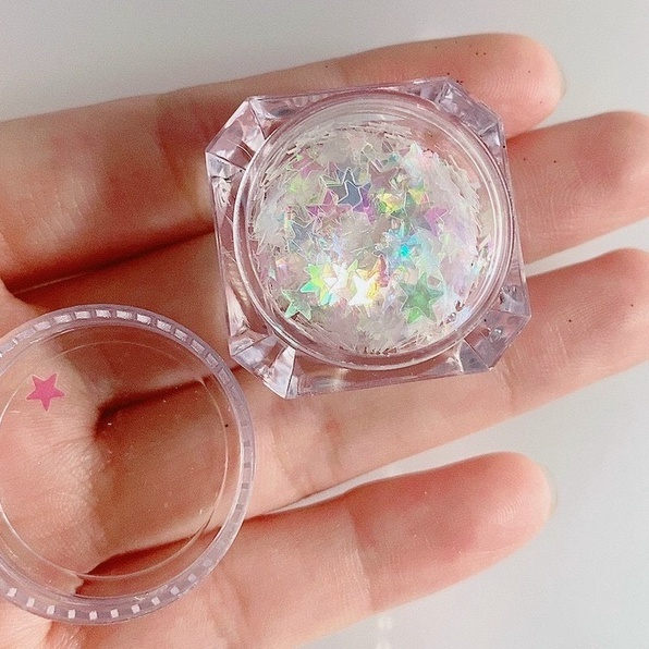 (Hàng mới về) Hủ phụ kiện ngôi sao trang trí móng siêu xinh dành cho Nail