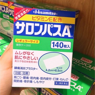 Miếng Dán Salonpas Hisamitsu Nhật Bản 140 miếng