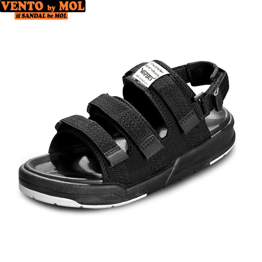 Sandal nam nữ học sinh quai dù đế siêu nhẹ hiệu Vento NV1001BBW - MOL VN