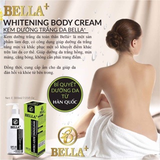 Kem dưỡng trắng da Body Bella+