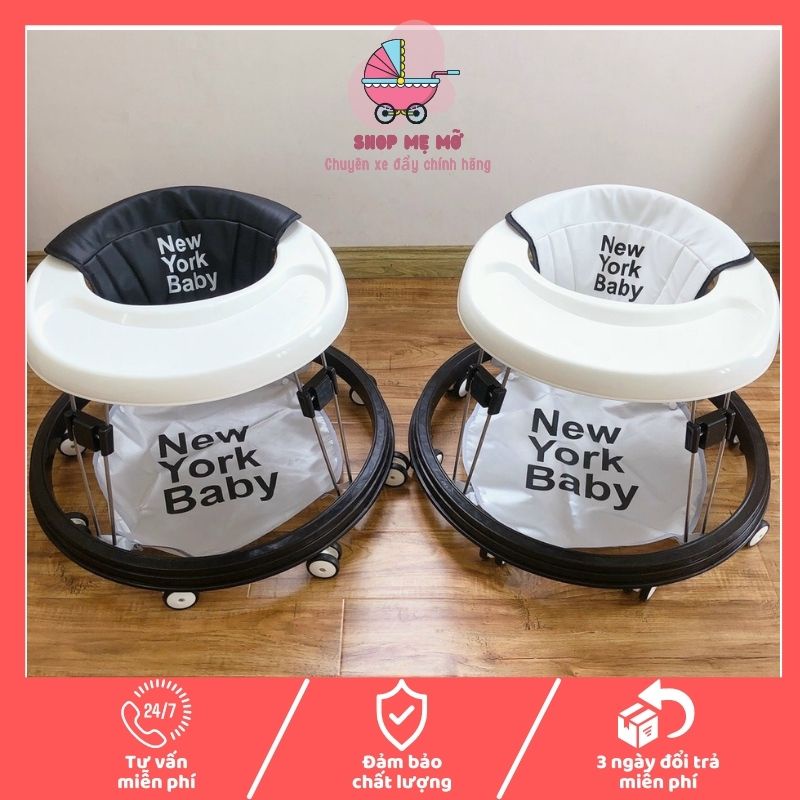 Xe tròn tập đi New York Baby KATOJI Nhật Bản cao cấp cho bé tập đi an toàn