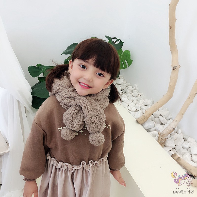 Nón trùm đầu tích hợp Khăn choàng cổ 2 trong 1 dành cho bé