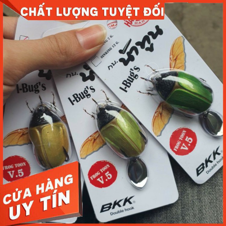 Mồi câu lure thailan mồi giả frog toon v5 mới nhất 2021