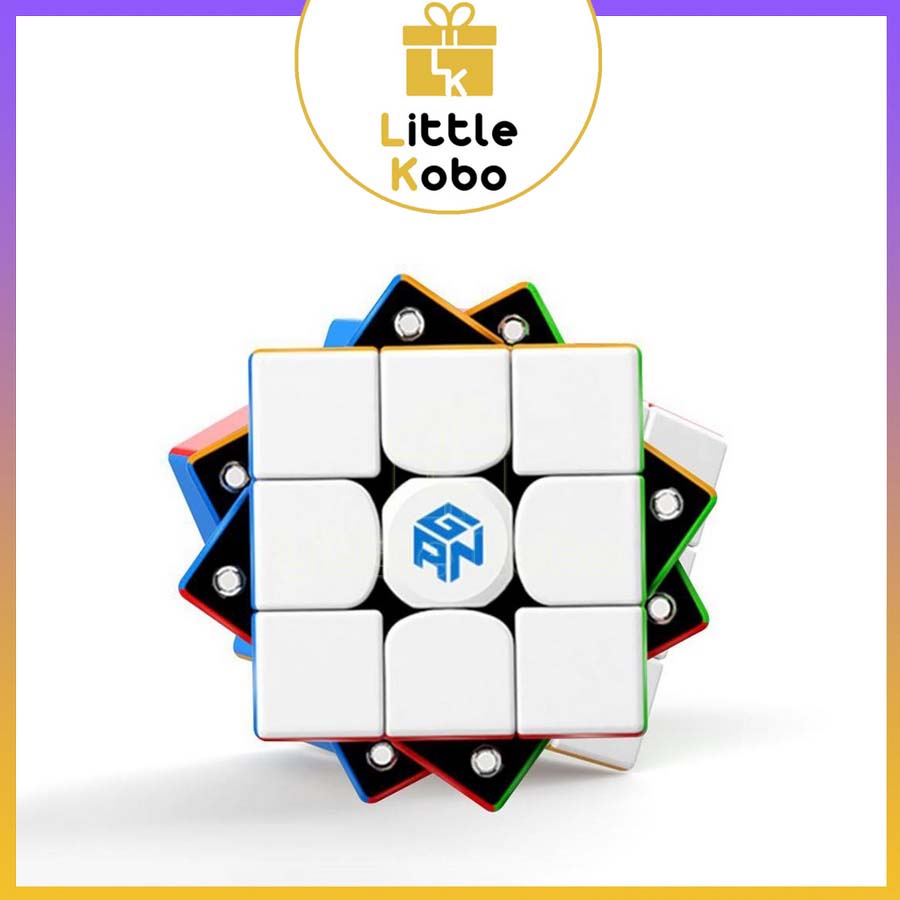 Rubik Gan 356 Air M Nam Châm Cao Cấp Gan356 Air M Rubic 3x3 Stickerless Không Viền