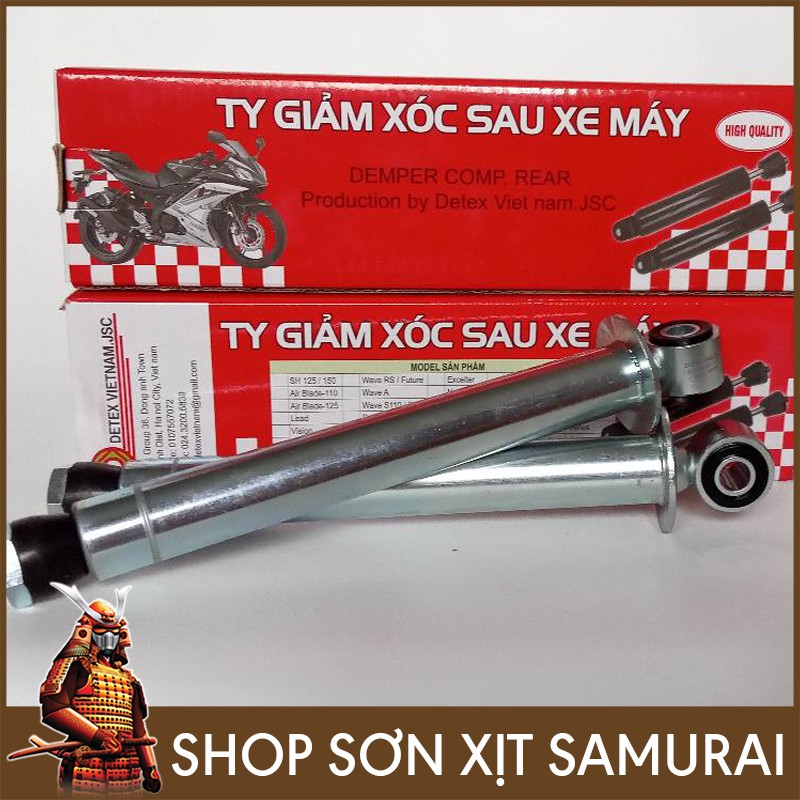 Ty giảm xóc sau Air Blade 125 chính hãng Detex - Ty phuộc sau xe máy Air Blade 125