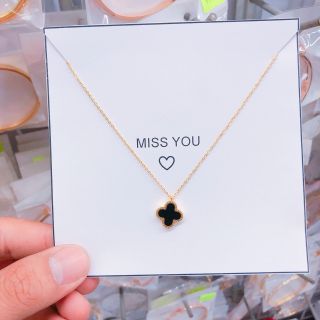 Dây chuyền titan LV sơn đen