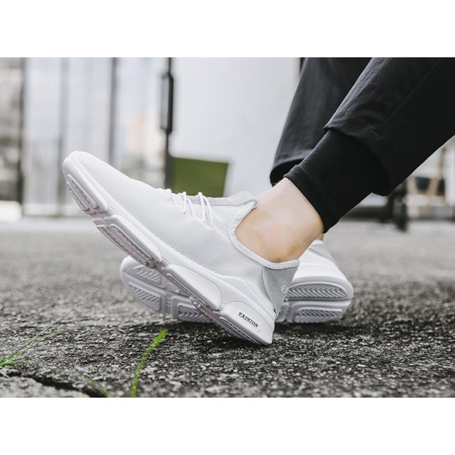 Giầy Vải sneaker Nam G15 ( TRẮNG )  mẫu mới - phong cách Sport Thể Thao năng động 2018 Hot Trend