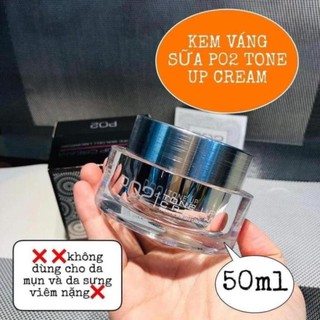 Kem váng sữa po2 tone up cream siêu trắng mượt hàng chuẩn korea