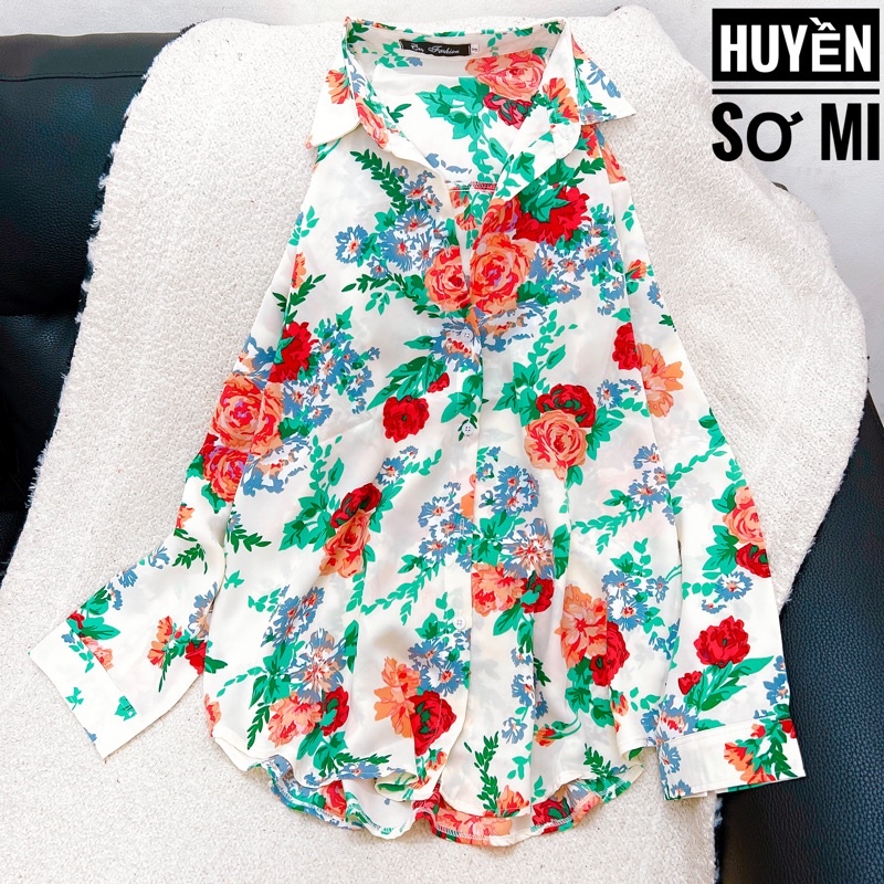 Sơ mi hoa có bigsize