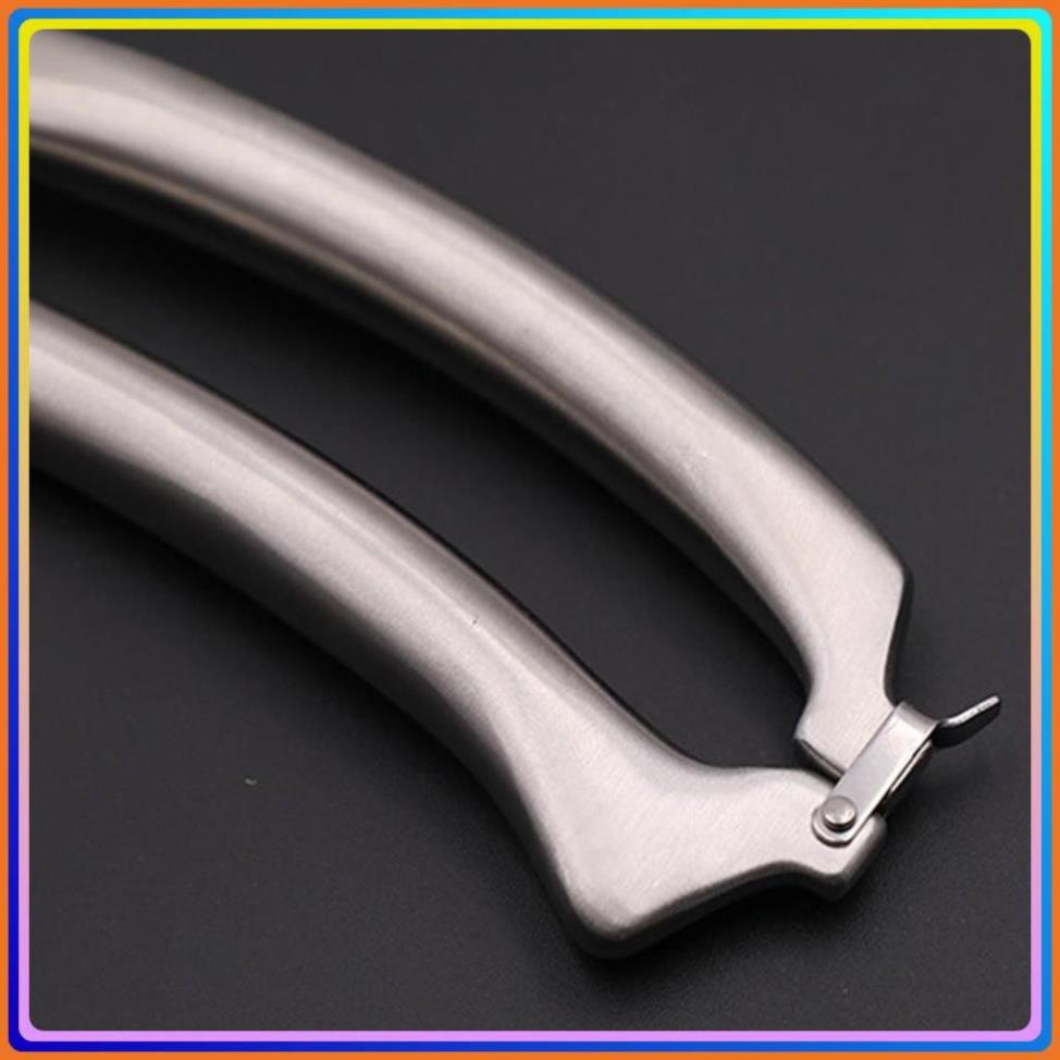 Kéo cắt gà Kapusi bằng inox 304 nguyên khối có móc gài khóa (24cm)