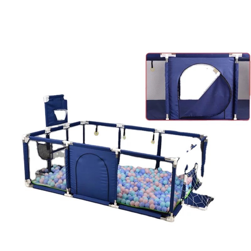 Quây bóng rổ MOMMYKIDS MINH CHÂU Quây cũi kiêm nhà bóng hình chữ nhật 1m2.2m30 cm