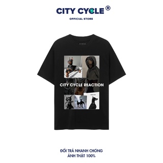 Áo thun nam nữ Reaction City Cycle - áo thun tay lỡ unisex Local Brand
