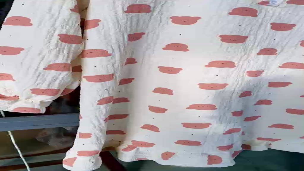 Váy ngủ dài tay - đầm ngủ mặc nhà cổ bèo họa tiết cute dễ thương, vải đũi xốp mềm mịn thoải mái không nhăn | BigBuy360 - bigbuy360.vn