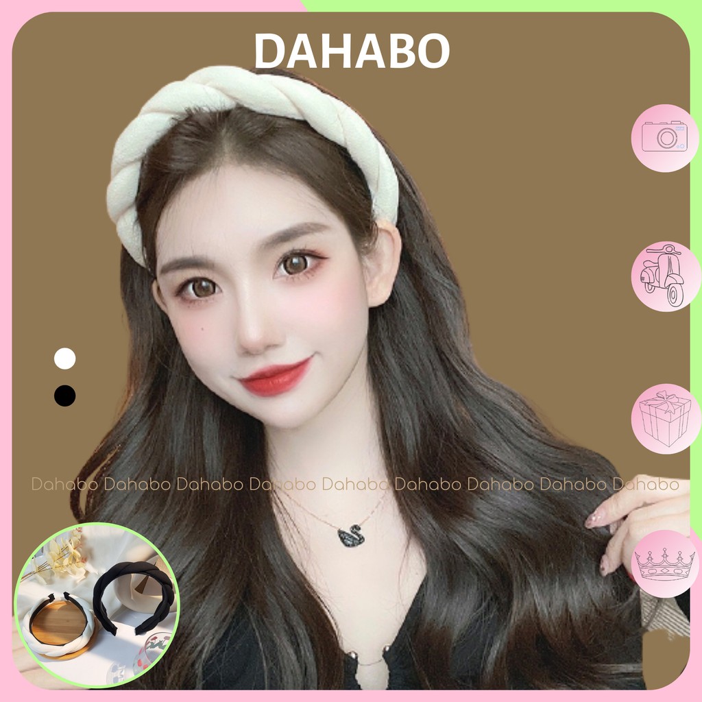 Bờm Tết Cài Tóc Dahabo Vải Tơ Cách Điệu Hàn Quốc BT21