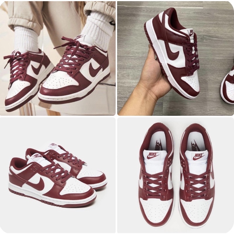 Giày Dunk Team Red, không tem cực hot