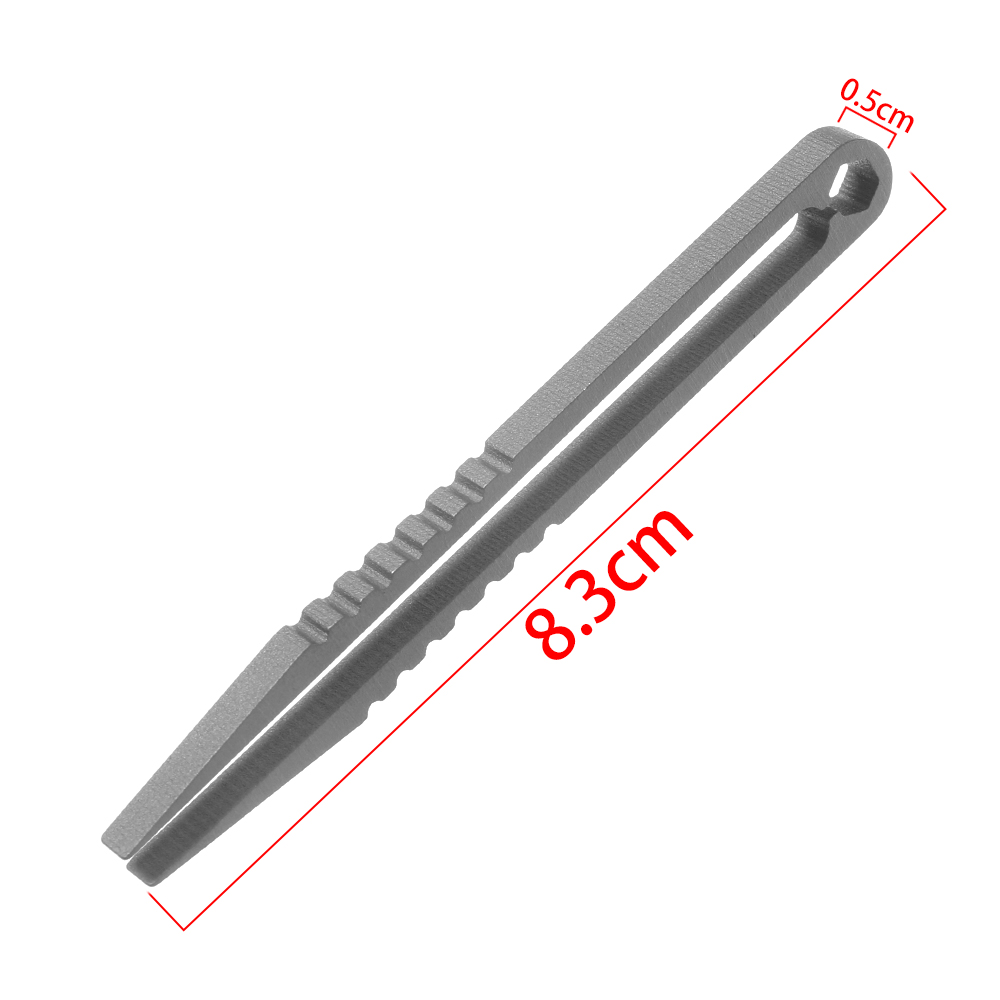 Nhíp Gắp Bỏ Túi TC4 Bằng Titan Chất Lượng Cao 2 Màu Tc