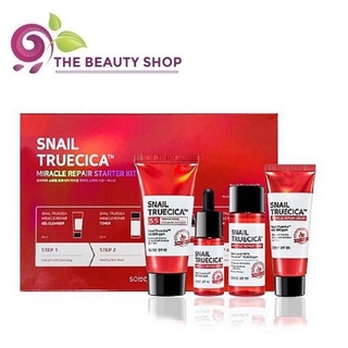 Bộ Kit 4 Sản Phẩm Dành Cho Da Mụn Some By Mi AHA - BHA - PHA 30 Days Miracle AC SOS Kit
