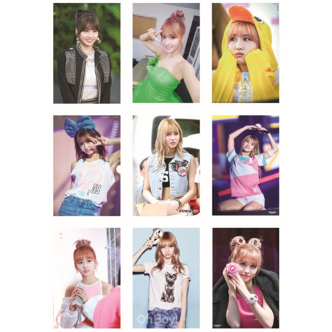 Lomo card ảnh thành viên TWICE - MOMO full 63 ảnh