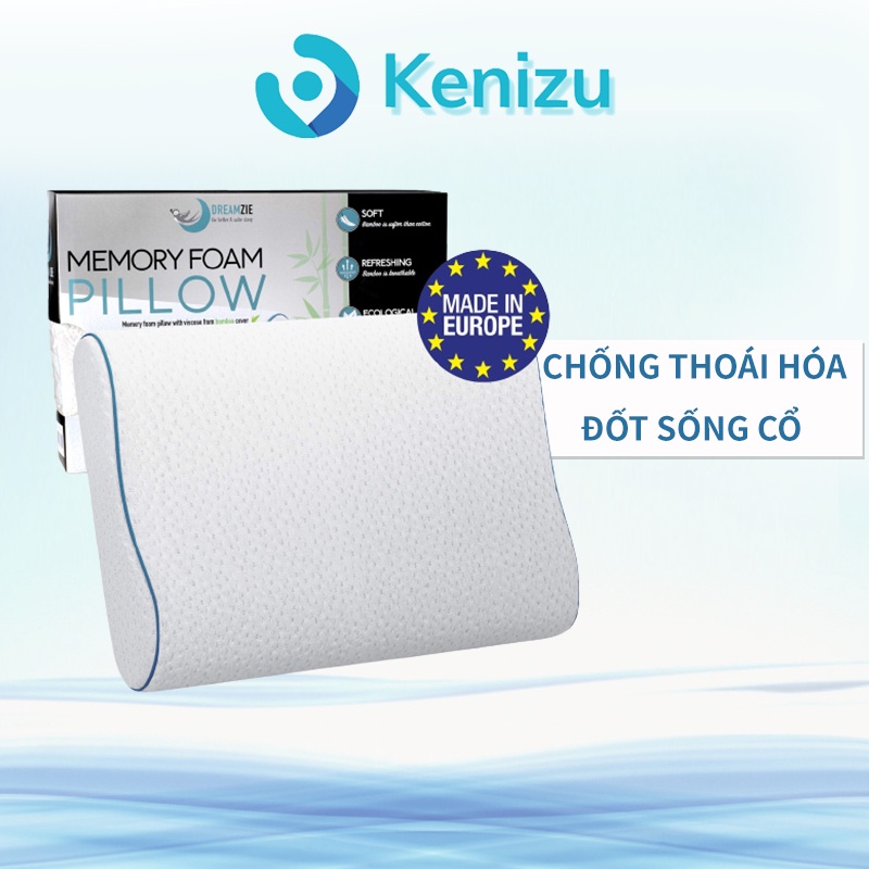 Gối chống thoái hóa đốt sống cổ Dreamzie Foam Pillow - Hàng Đức