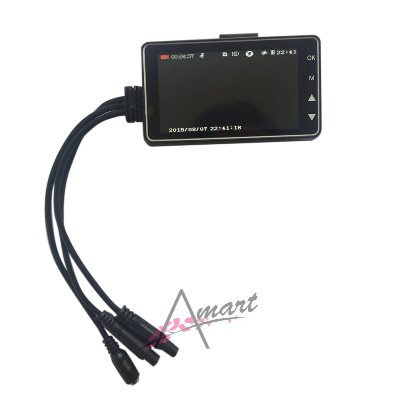 Camera Hành Trình 3 Inch 140 Độ Chống Nước Cho Xe Mô Tô | BigBuy360 - bigbuy360.vn