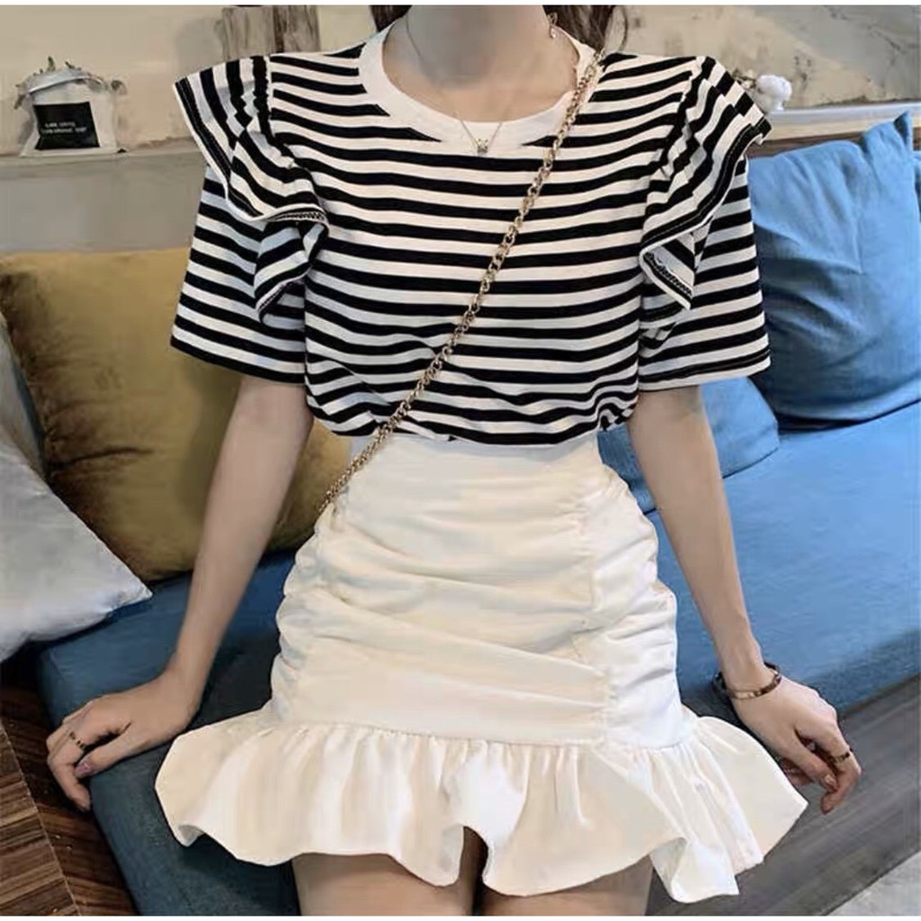 Chân váy nhún xòe đuôi cá cực xinh