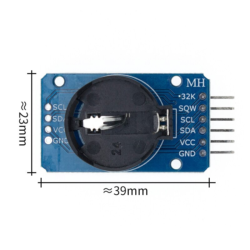 Mô Đun Đồng Hồ Mini Ds3231 At24C32 Iic Cho Raspberry 3.3v/5v Pi | BigBuy360 - bigbuy360.vn